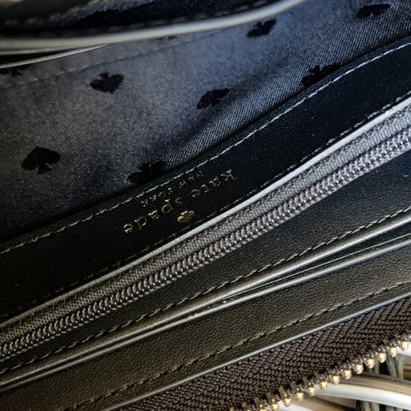 Kate Spade shimmy glitter boxed large continental wallet - Picture 10 of 16